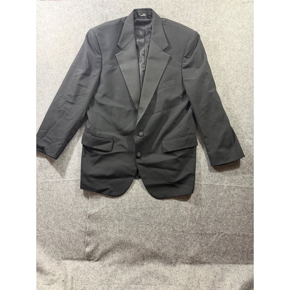 VTG Polo University Club Ralph Lauren Blazer Mitchells Wool Black USA Made